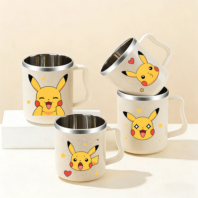 Coffee Tea Jars - Pokemoned Water Bottle for girl boy