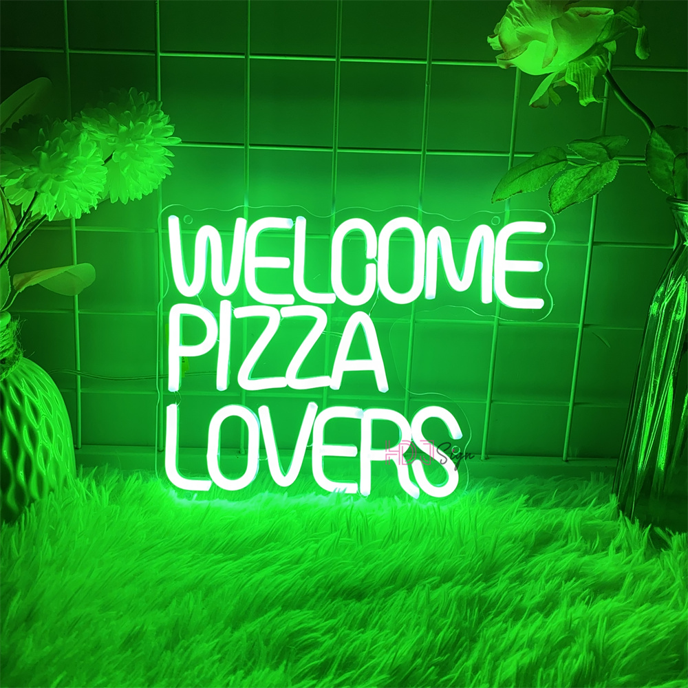 Coffee Tea Neon Sign - Pizzas Neon Led Signs Bedroom Pizzas
