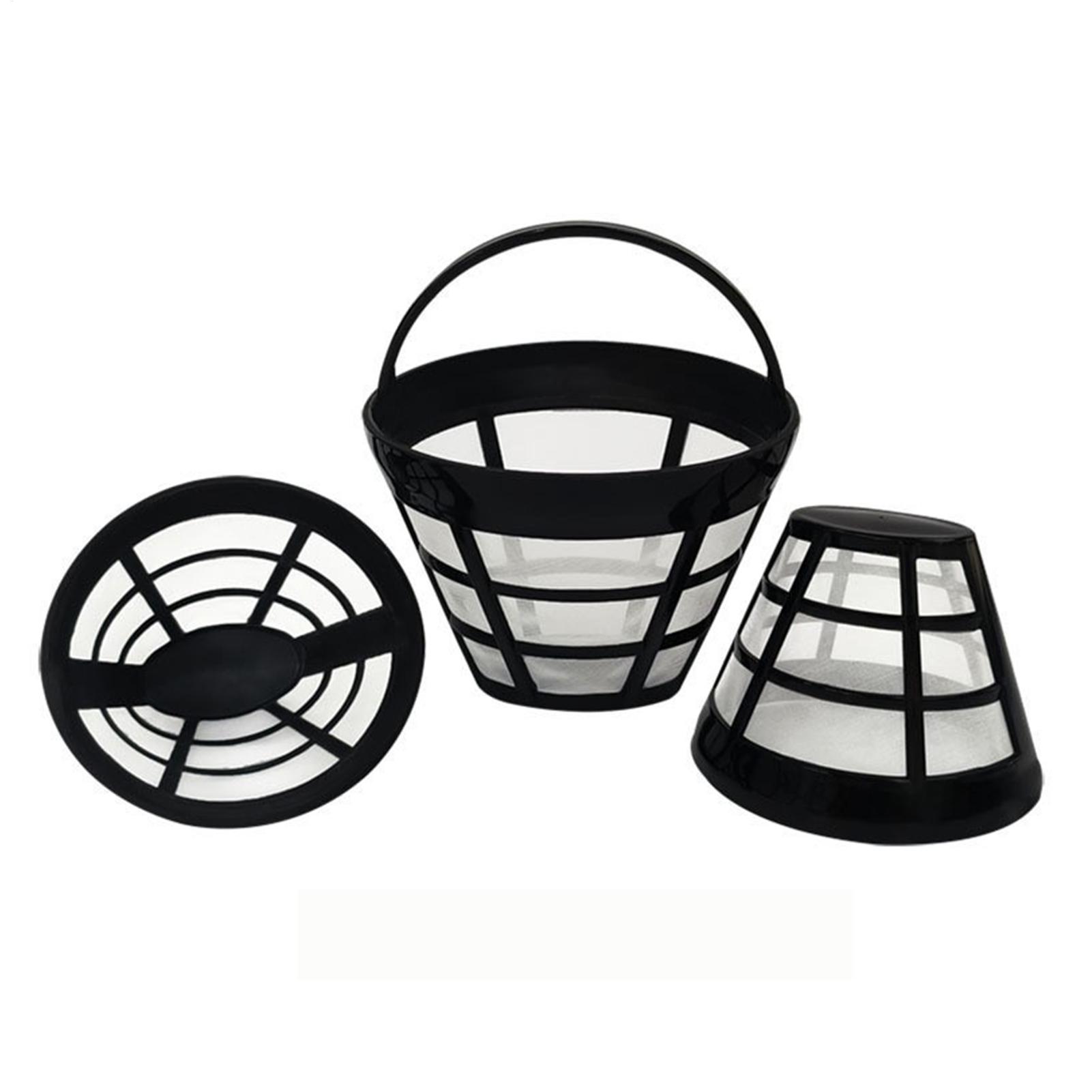 Coffee Tea Equipment - coffee filter basket Reusable Cone Mesh