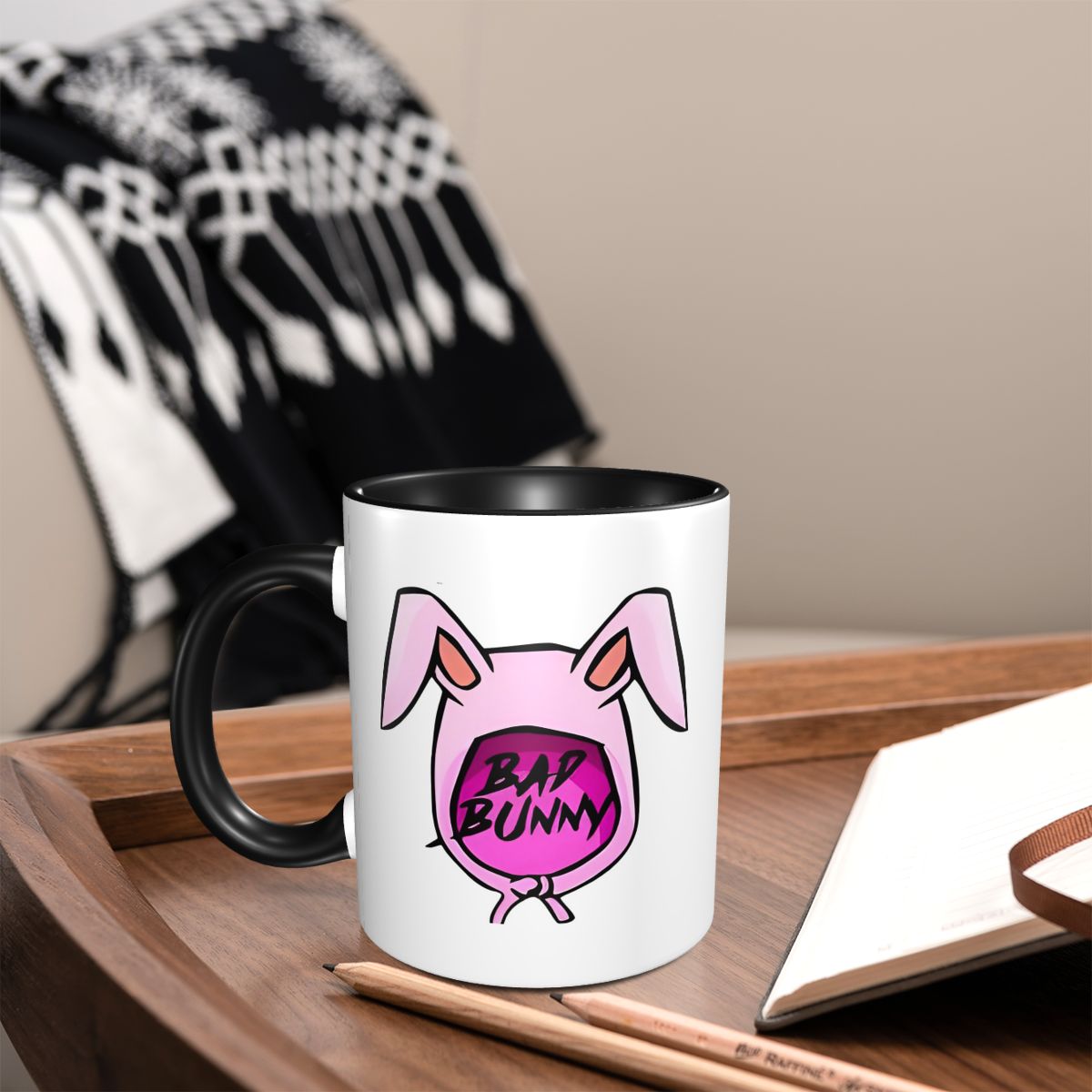 Bad Bunny DTMF Debi Tirar Mas  - đánh giá và giá Coffee Tea Cup Foto