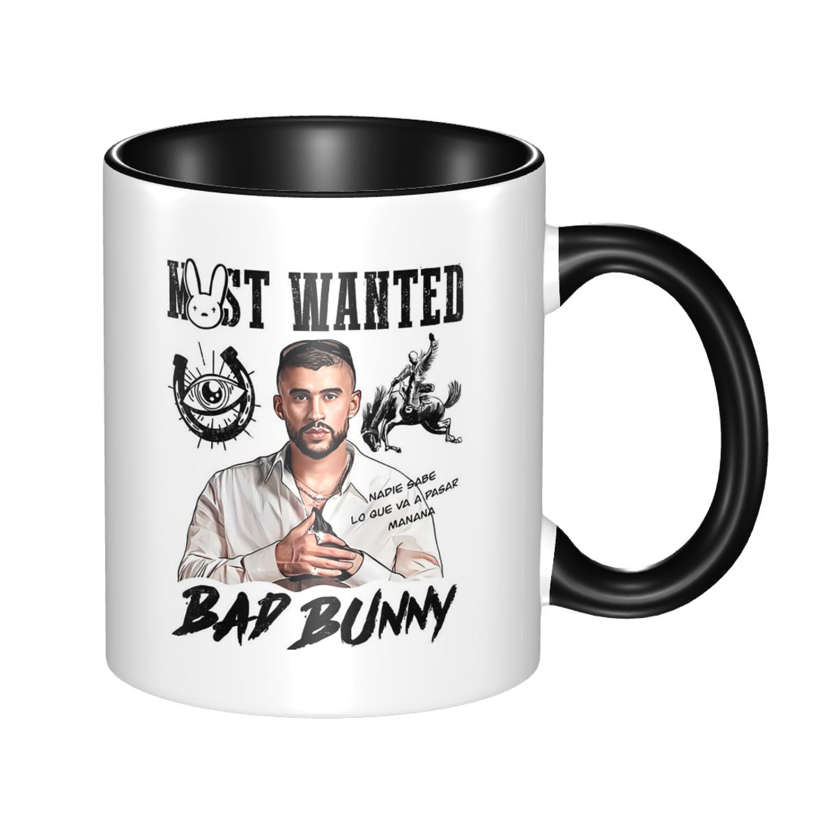 Bads Bunnys DeBi TiRAR MaS FOT - đánh giá và giá Coffee Tea Cup Foto