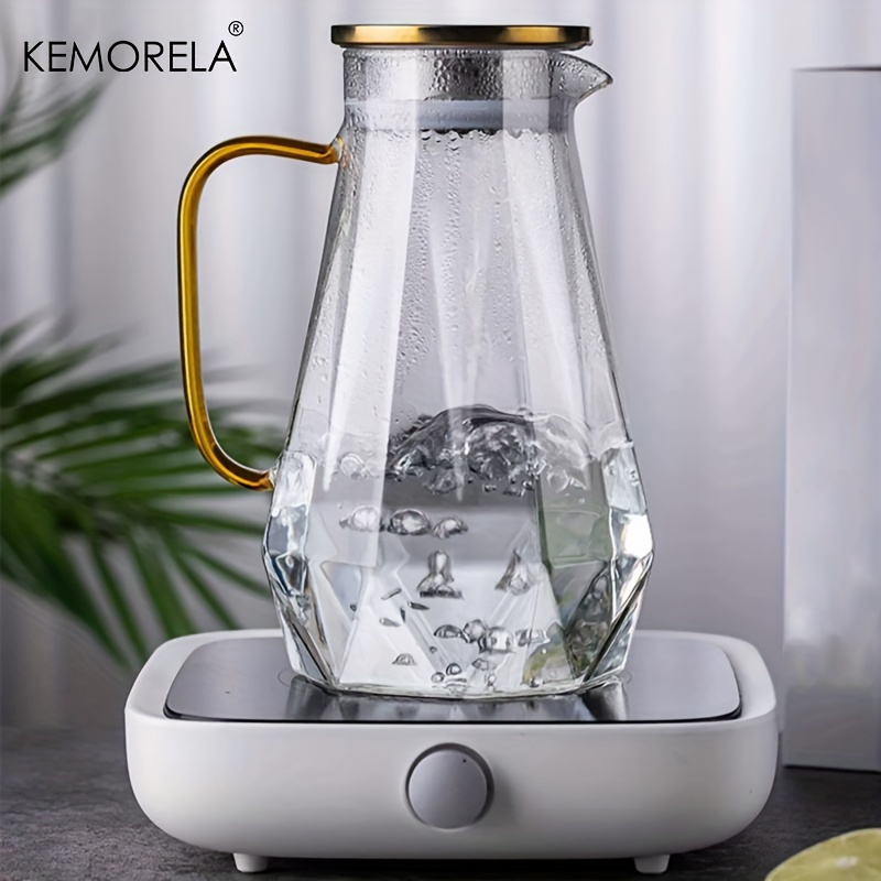 1PCS Diamond Texture Glass Tea - đánh giá và giá Coffee Tea Water Heater