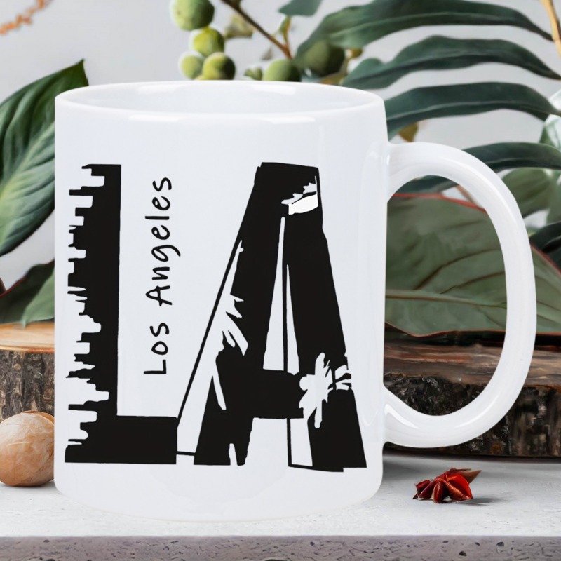 Los Angeles-Themed Ceramic Cof - đánh giá và giá Coffee Tea Icon