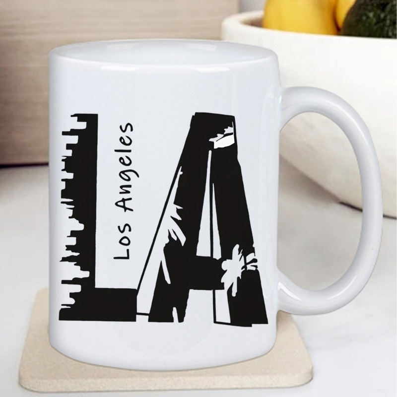 Los Angeles-Themed Ceramic Cof - đánh giá và giá Coffee Tea Icon