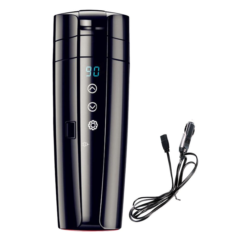 400ml Portable Car Heating Cup - đánh giá và giá Coffee Tea Display