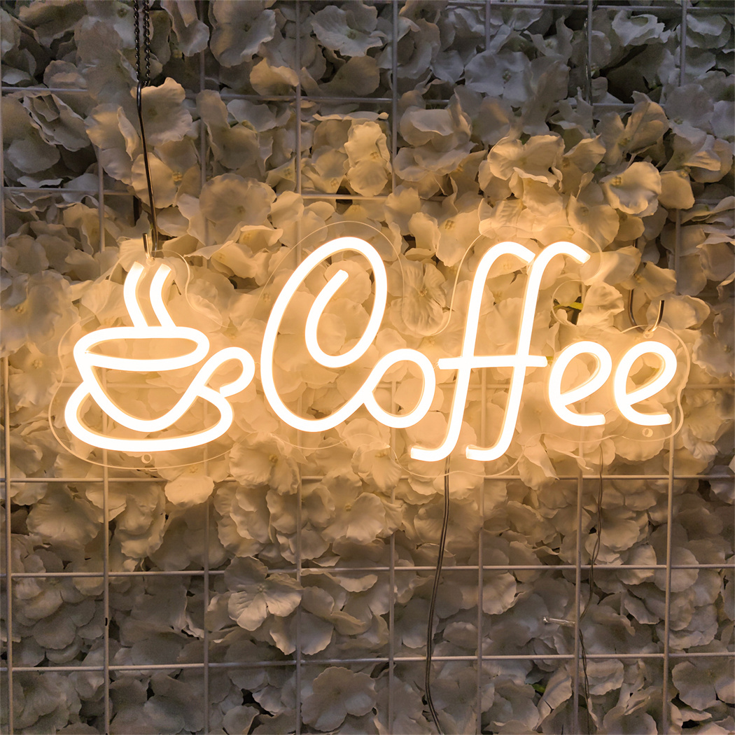 LED Coffee Neon Sign USB Power - đánh giá và giá Coffee Tea Neon Sign