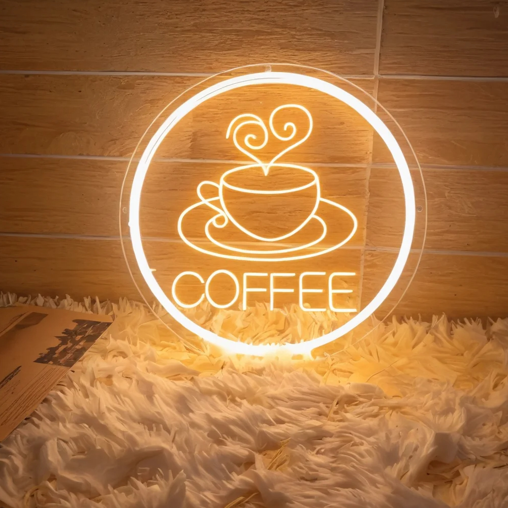 LED Coffee Neon Sign USB Power - đánh giá và giá Coffee Tea Neon Sign