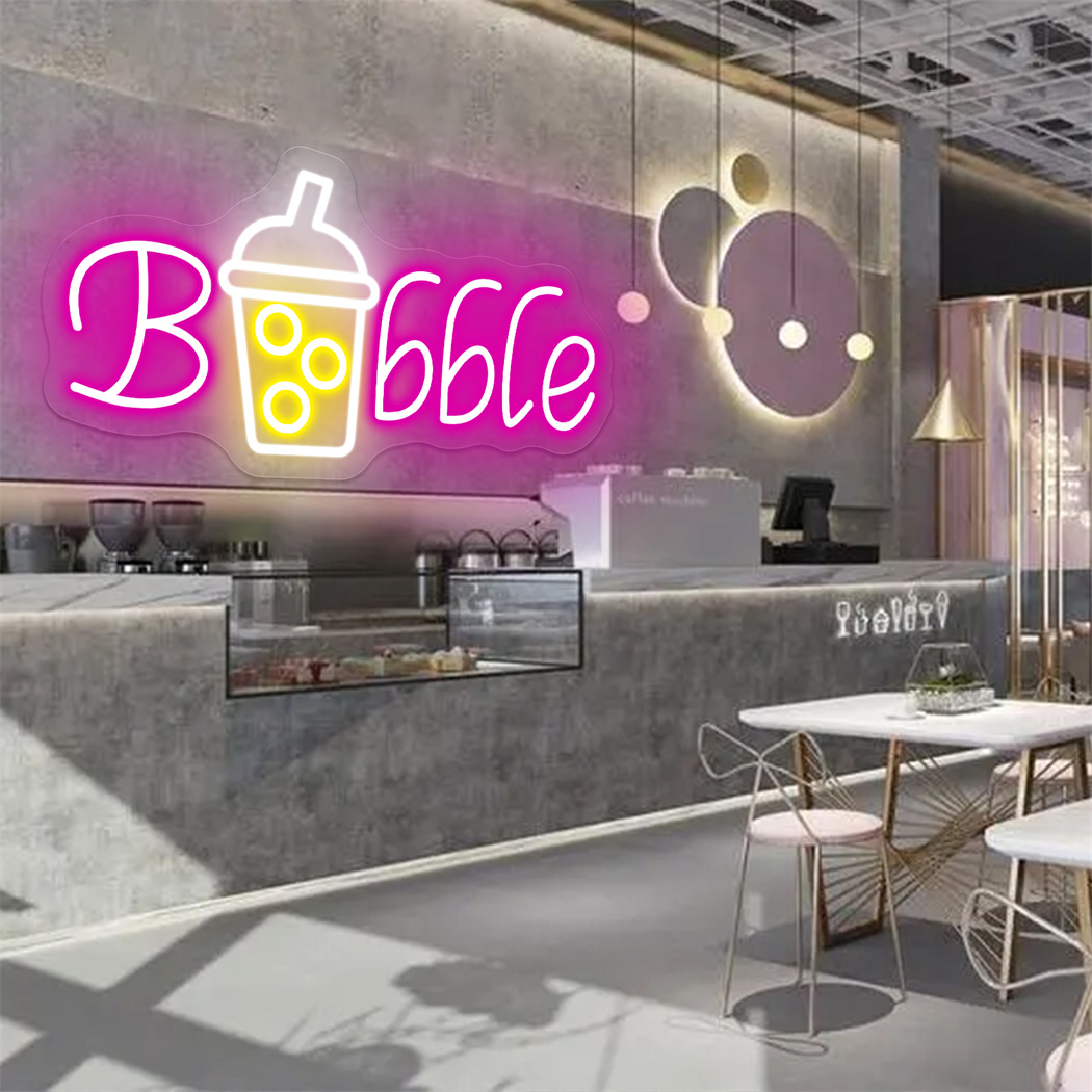 Boba Tea Neon Signs Milk Tea L - đánh giá và giá Coffee Tea Neon Sign