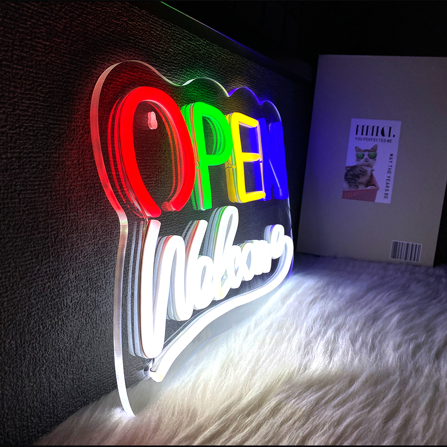 Open Welcome Neon Sign For Wal - đánh giá và giá Coffee Tea Neon Sign