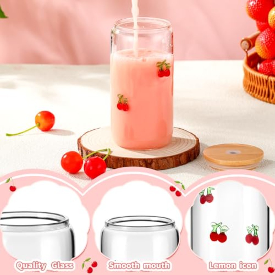 4 Pcs Icon Juice Glass Tumbler - đánh giá và giá Coffee Tea Icon
