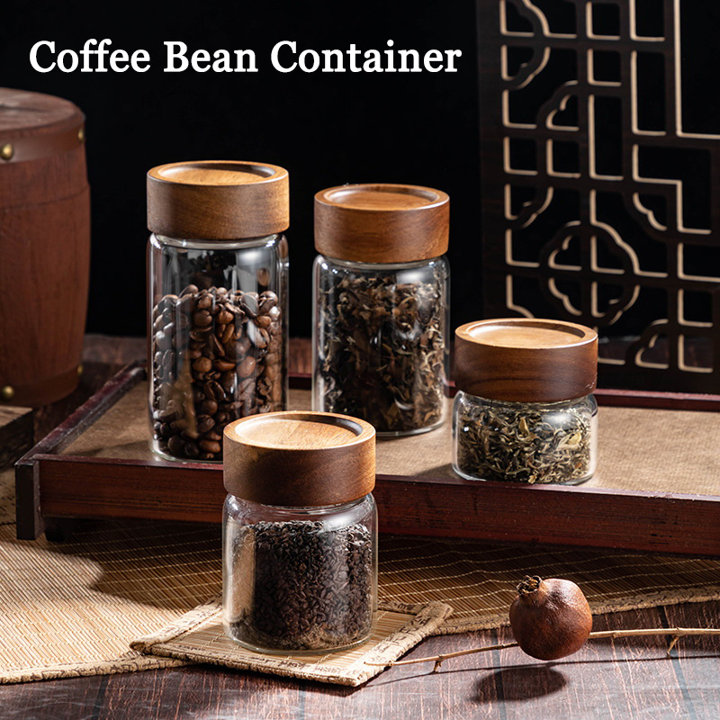 Coffee Beans Storage Container - đánh giá và giá Coffee Tea Display