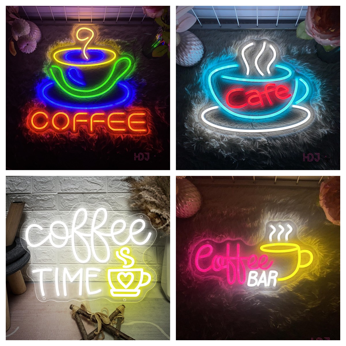Coffee Neon Led Sign Cafe Pant - đánh giá và giá Coffee Tea Neon Sign