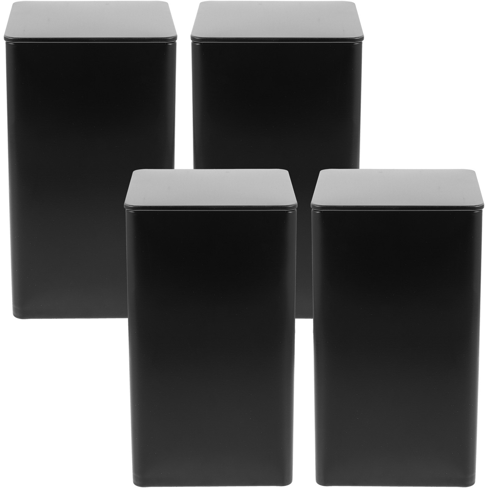 4Pcs Storage Jars Tinplate Box - đánh giá và giá Coffee Tea Jars