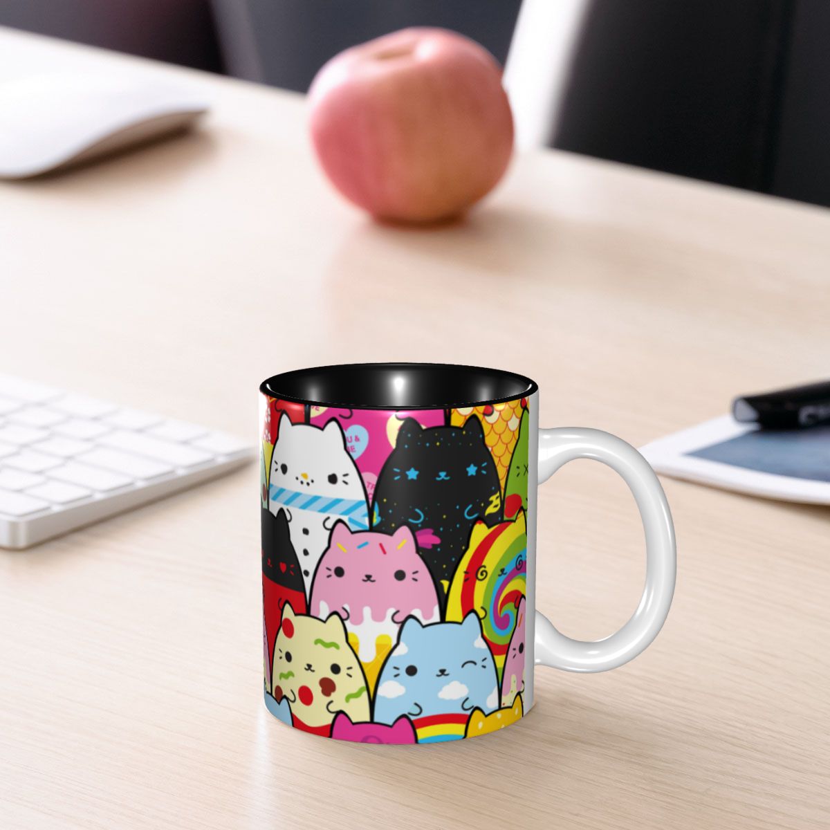 Cats Vs Pickles Mug Funny Cera - đánh giá và giá Coffee Vs Tea