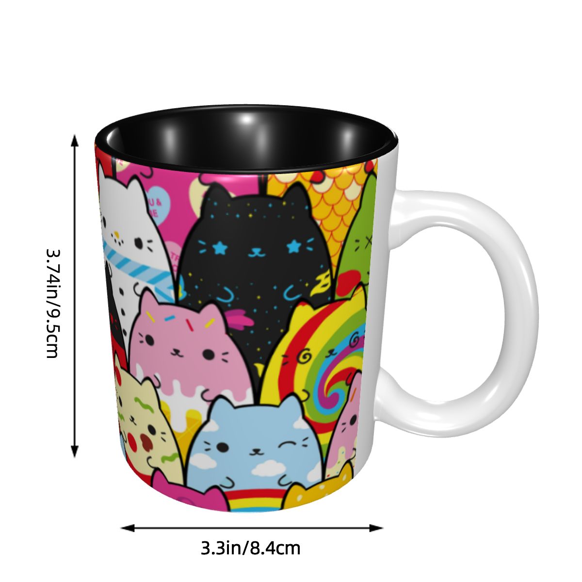 Cats Vs Pickles Mug Funny Cera - đánh giá và giá Coffee Vs Tea