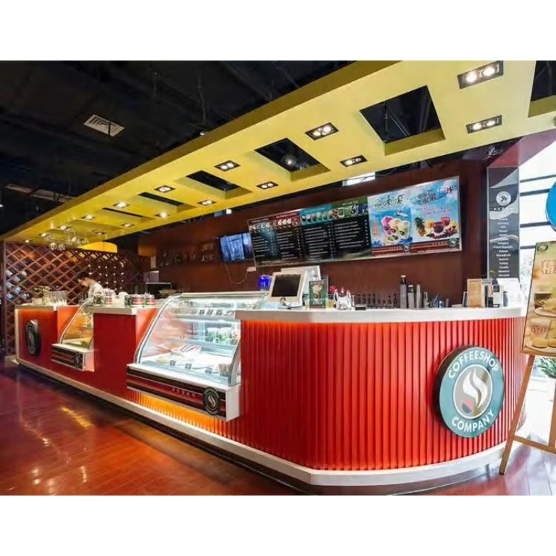 FL Customized Design LED Light - đánh giá và giá Coffee Tea Display