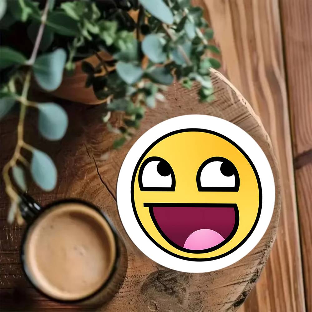 Funny Emoji Cute Coasters Roun - đánh giá và giá Coffee Tea Emoji