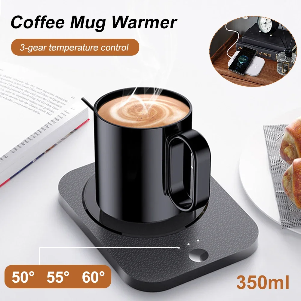 USB Wireless Charging Cup Warm - đánh giá và giá Coffee Tea Water Heater
