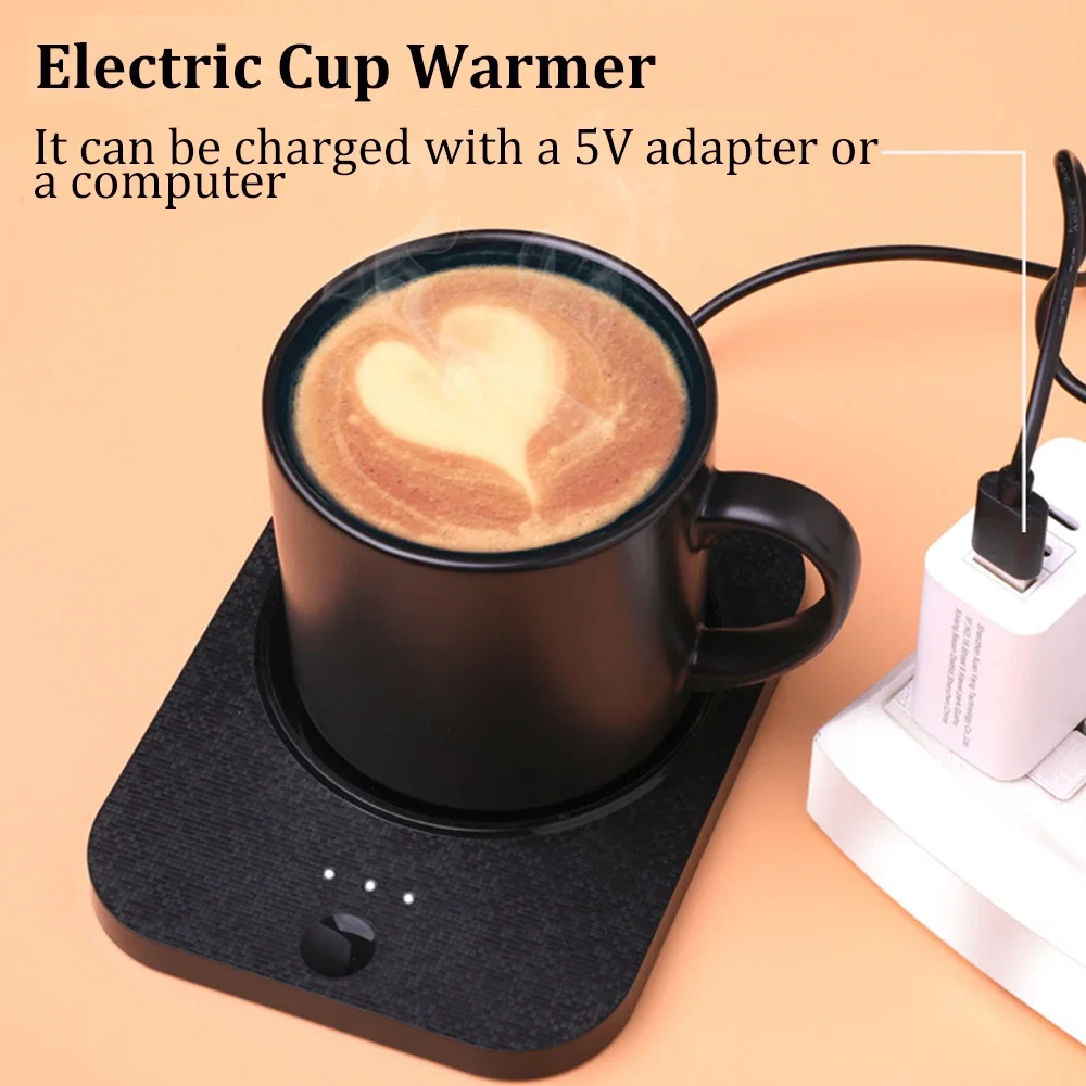 USB Wireless Charging Cup Warm - đánh giá và giá Coffee Tea Water Heater