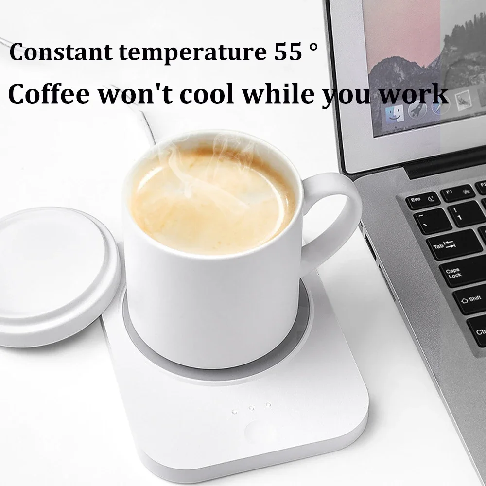 USB Wireless Charging Cup Warm - đánh giá và giá Coffee Tea Water Heater