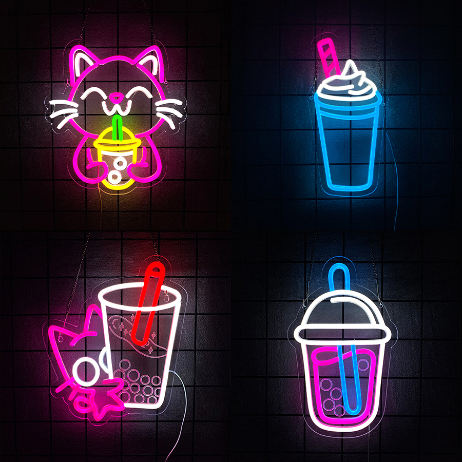 Milk Tea Neon Sign For Wall De - đánh giá và giá Coffee Tea Neon Sign