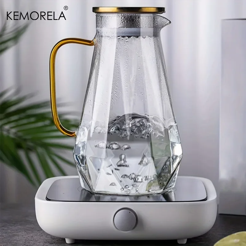 1PCS Diamond Texture Glass Tea - đánh giá và giá Coffee Tea Water Heater