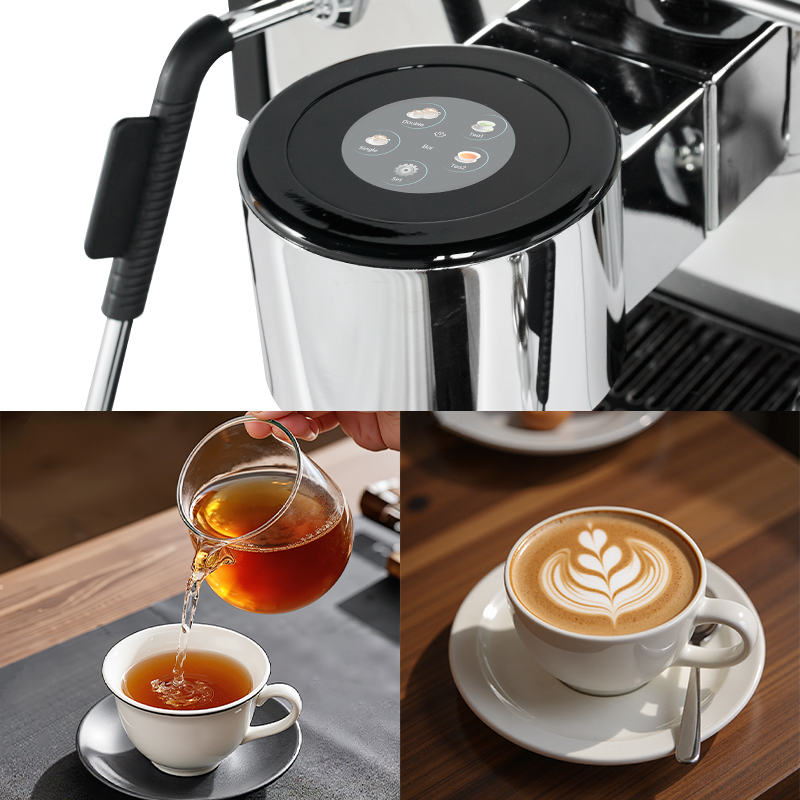 2025 New Style Semi-Automatic  - đánh giá và giá Coffee Tea Espresso Machines