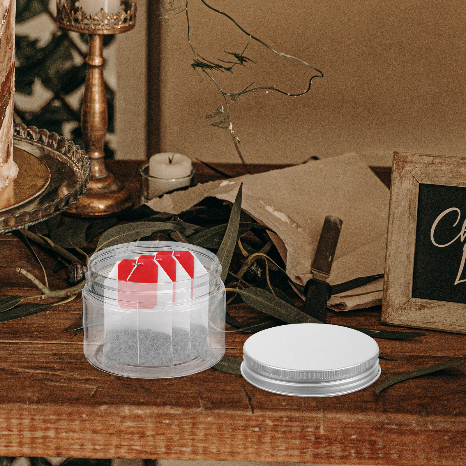 10Pcs Small Jars Food Storage  - đánh giá và giá Coffee Tea Jars