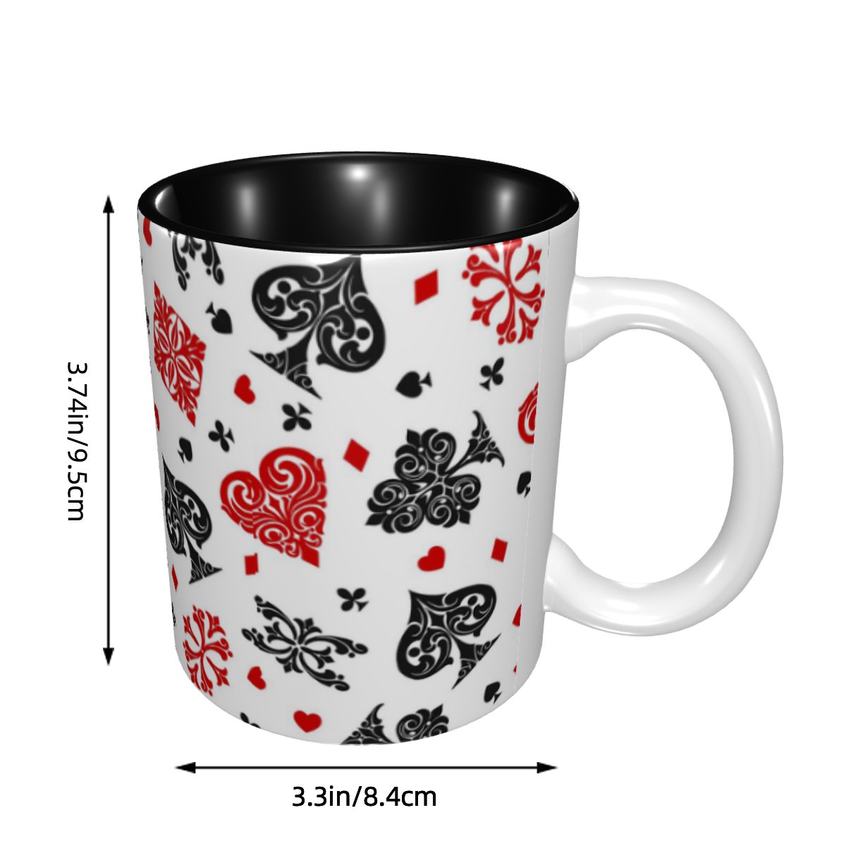 Playing Card Icons Mug Funny C - đánh giá và giá Coffee Tea Icon