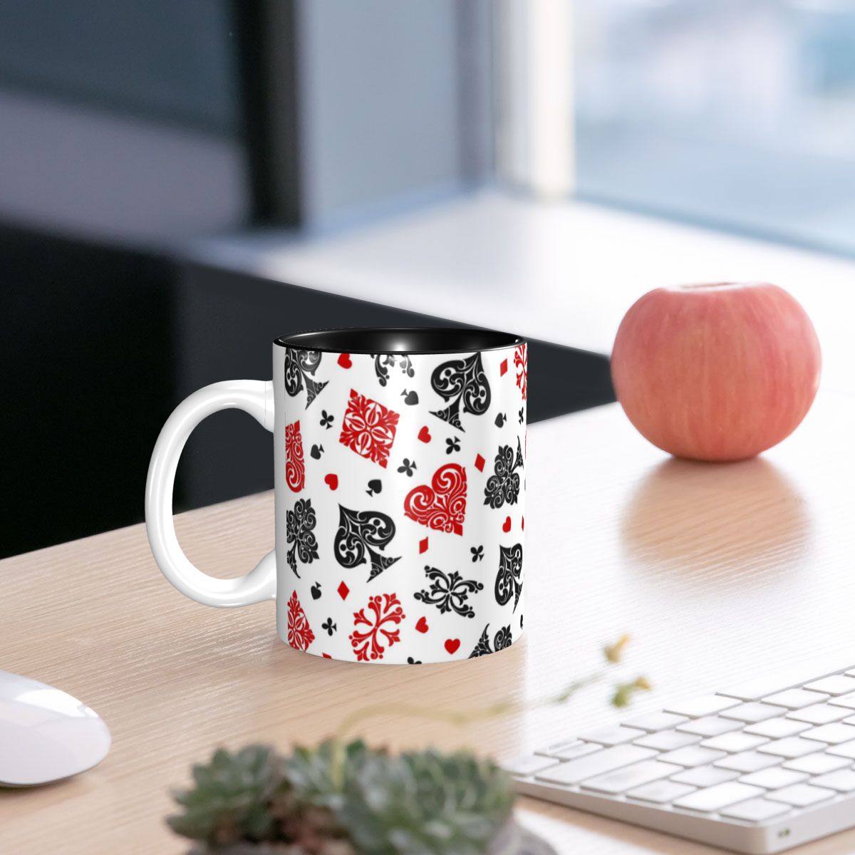 Playing Card Icons Mug Funny C - đánh giá và giá Coffee Tea Icon