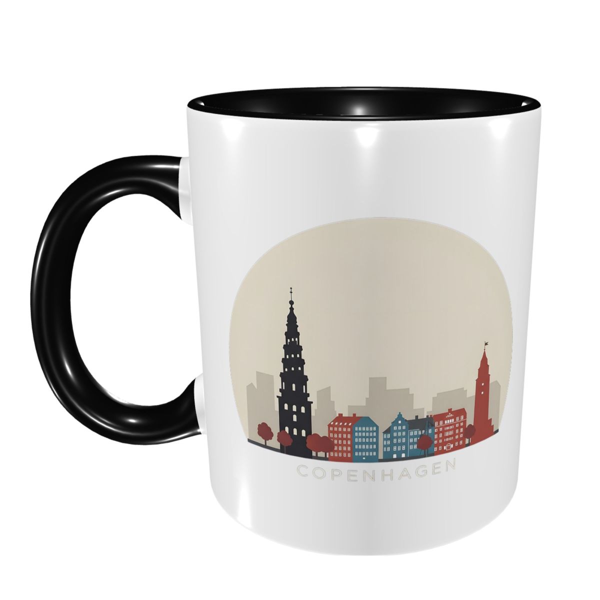 Copenhagen Travel Icon Mug Fun - đánh giá và giá Coffee Tea Icon