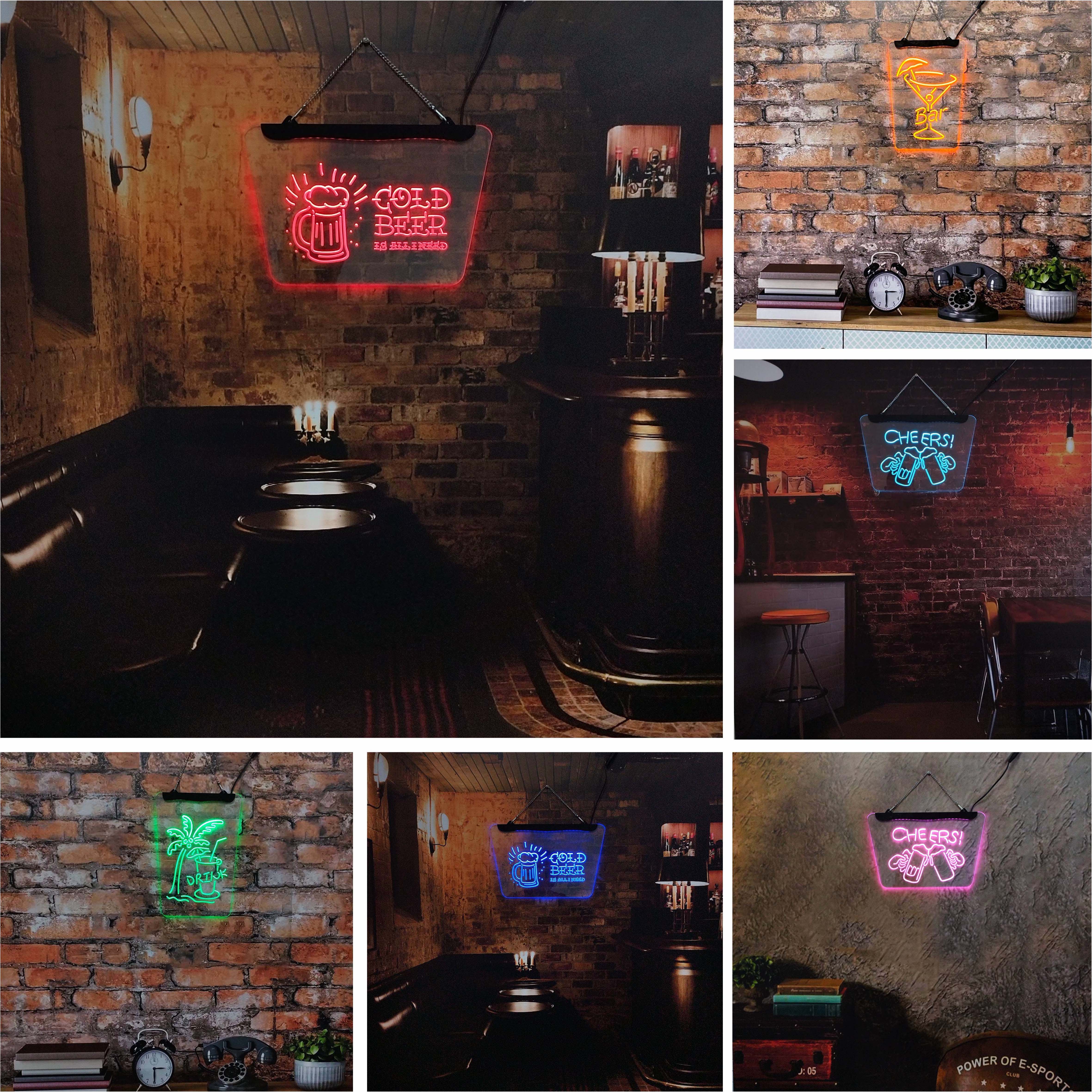 Coffee milk tea shop cappuccin - đánh giá và giá Coffee Tea Neon Sign